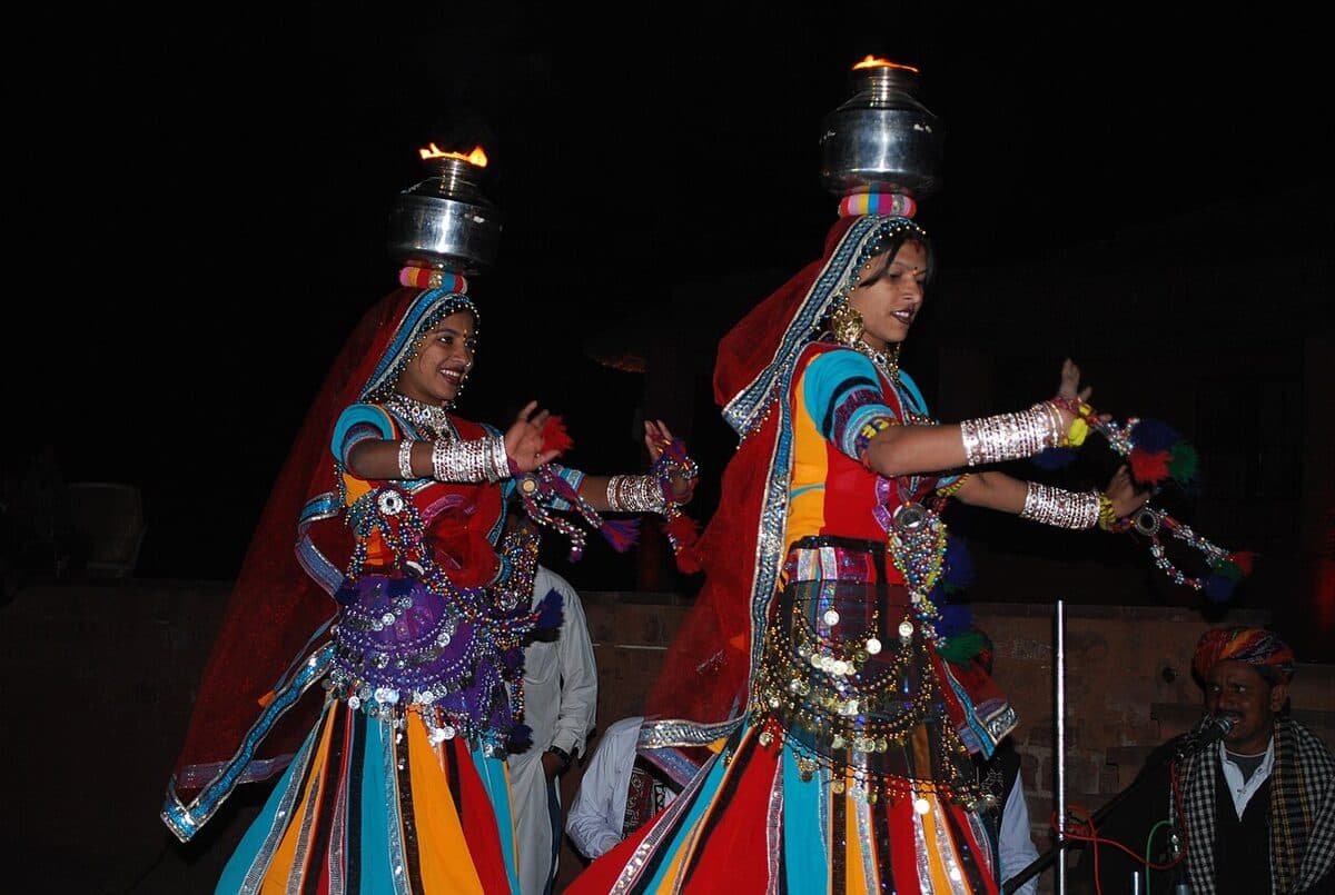 Rajasthani folk dancers